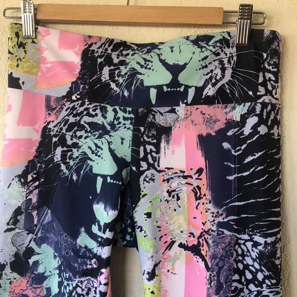 Onzie Pants - ONZIE | Tiger Warhol Zebra Pattern Capri